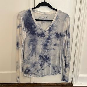 Aeropostale Seriously Soft Perfect V Tie-Dye Tee